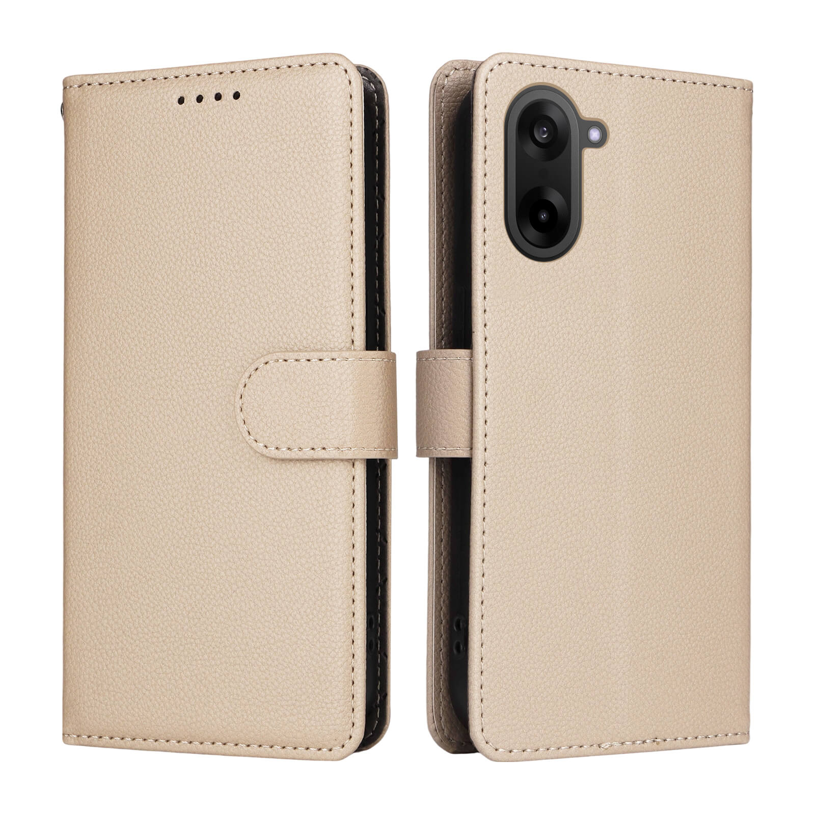 OnePlus Nord CE5 - Leather-look case with textured surface