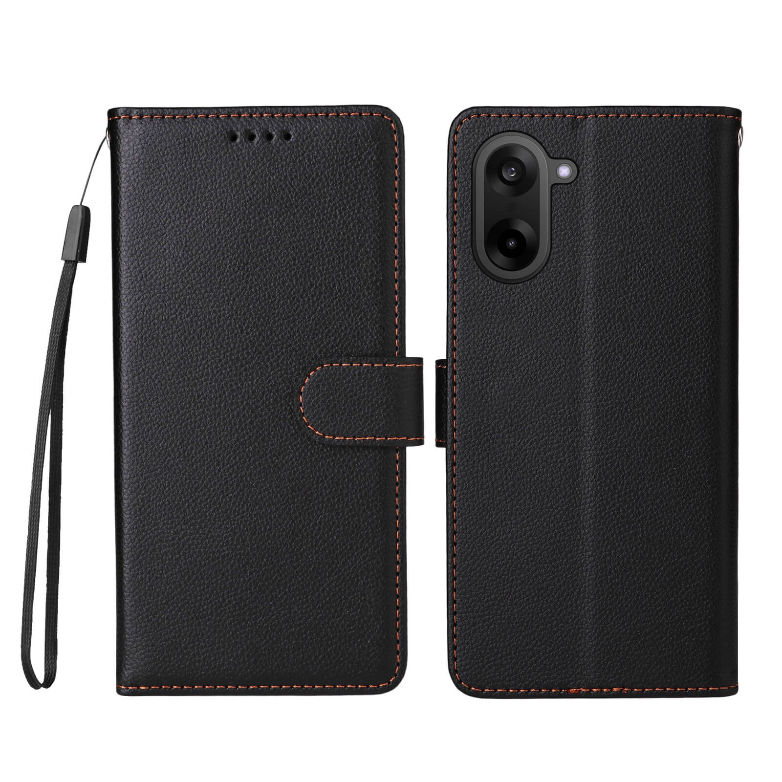 OnePlus Nord CE5 - Leather-look case with textured surface