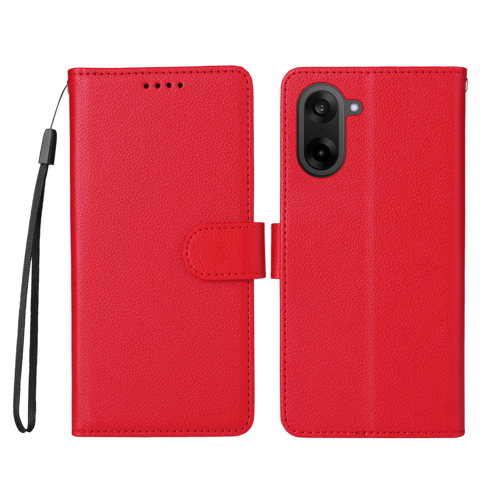 OnePlus Nord CE5 - Leather-look case with textured surface