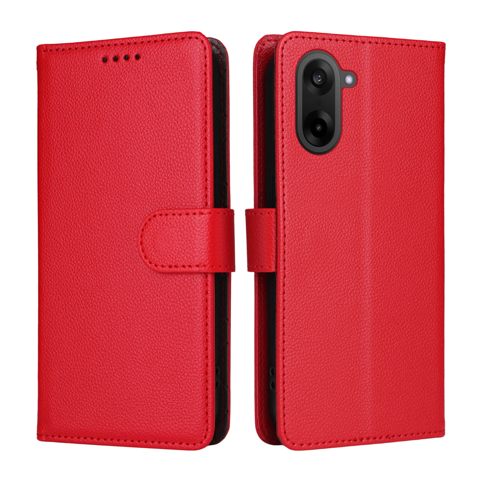 OnePlus Nord CE5 - Leather-look case with textured surface