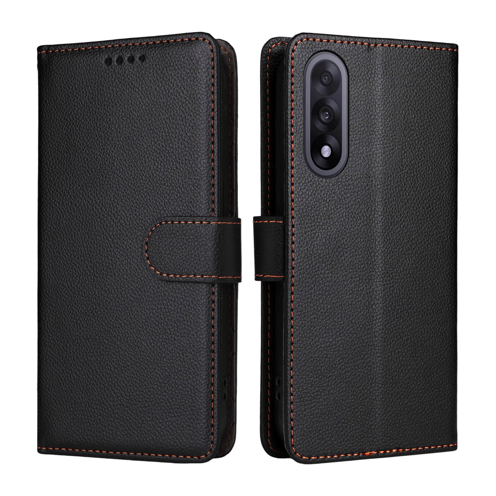 OnePlus Nord 5 - Leather-look case with textured surface