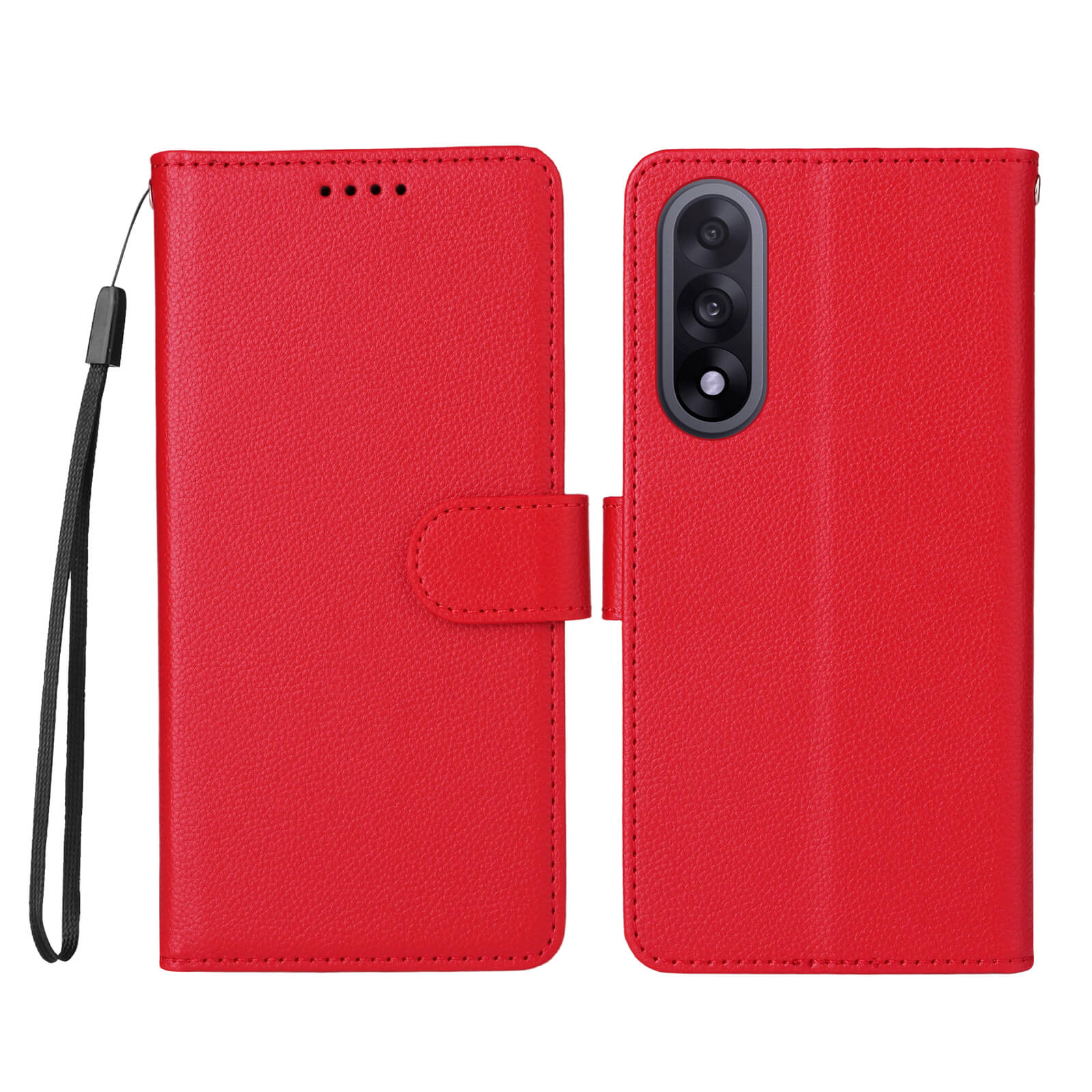 OnePlus Nord 5 - Leather-look case with textured surface