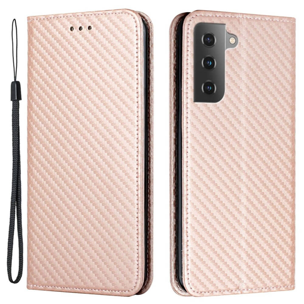 Galaxy S23 - Carbon Look Flip Case