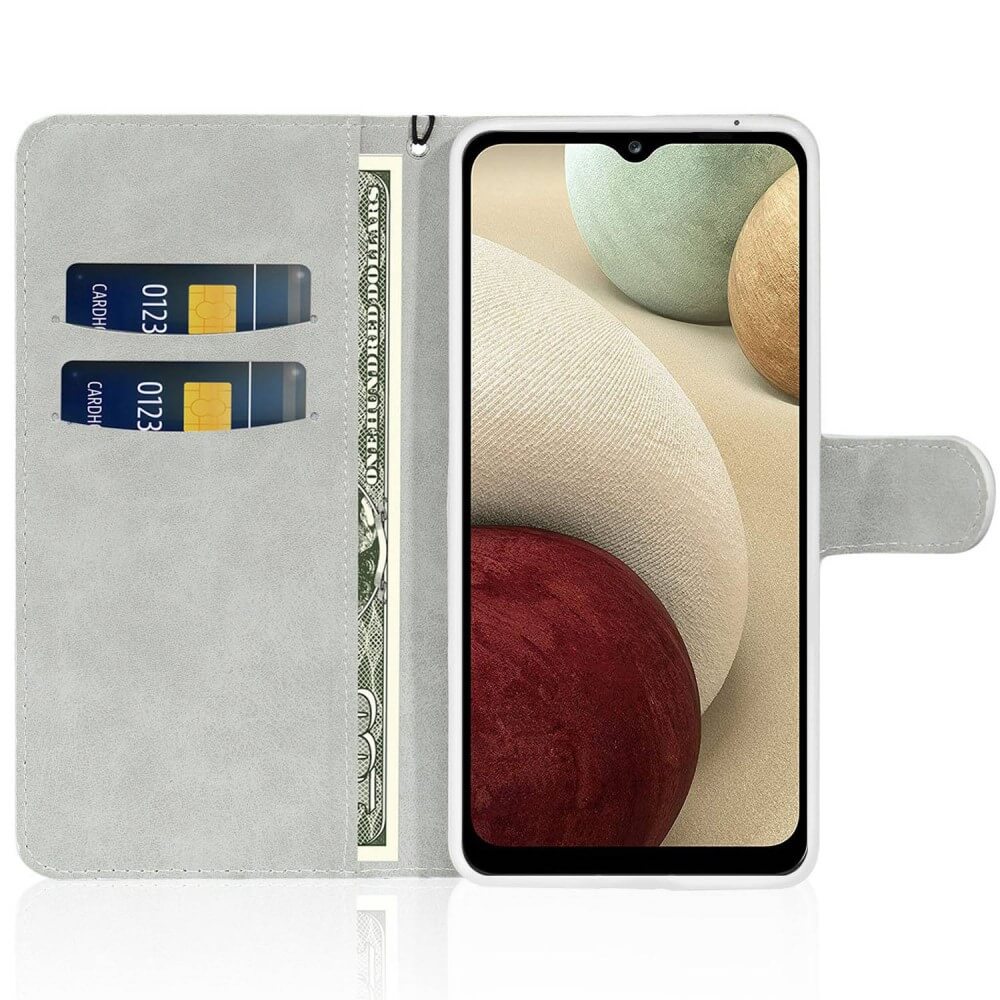 Galaxy A14 - Glitter Leder Etui