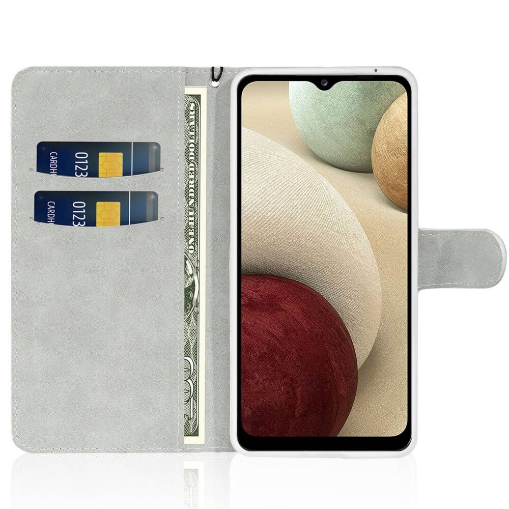 Galaxy A14 - Glitter Leder Etui