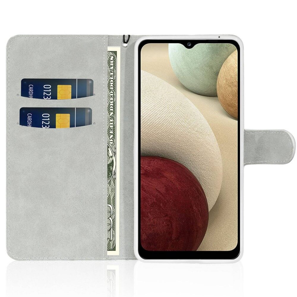 Galaxy A14 - Glitter Leder Etui