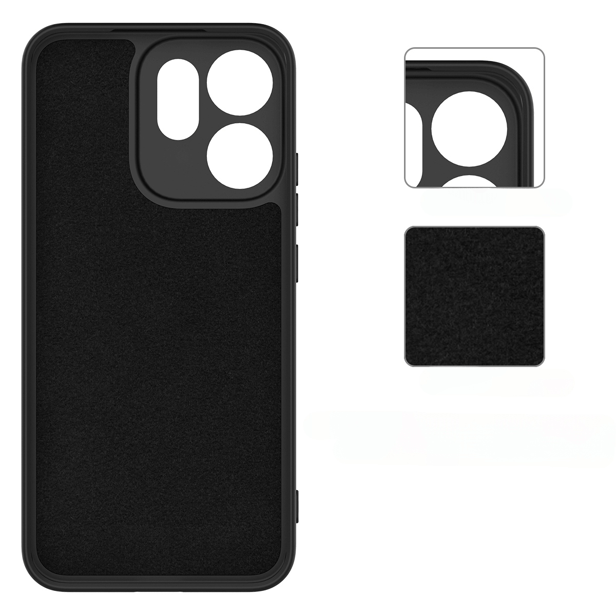 OPPO Reno14 F - Silicone Rubber Case