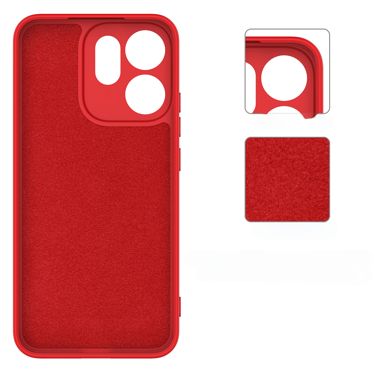 OPPO Reno14 F - Silicone Rubber Case