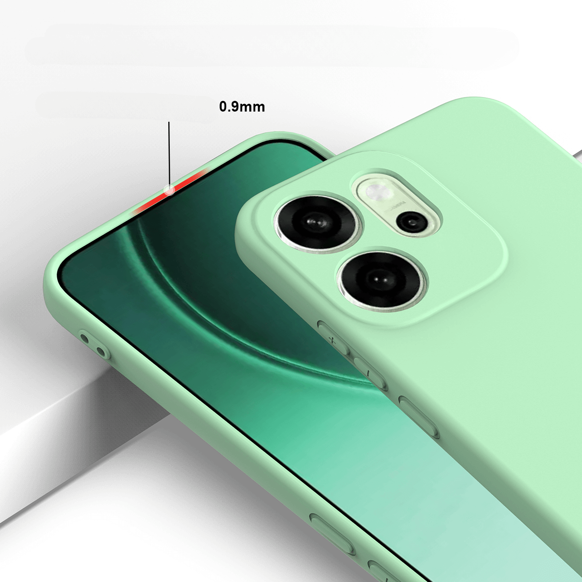 OPPO Reno14 F - Silicone Rubber Case