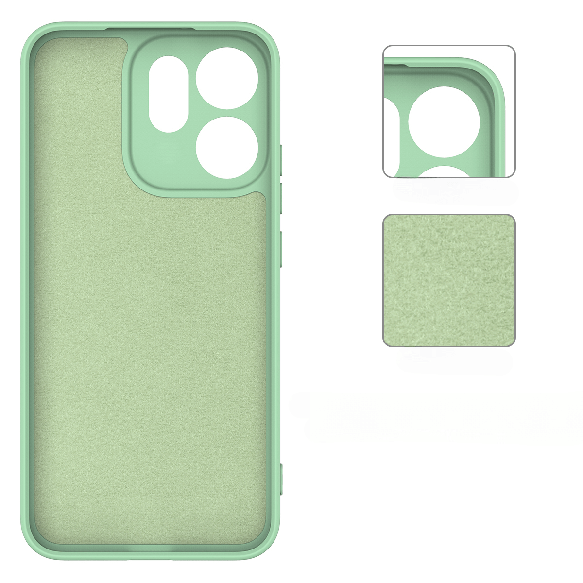 OPPO Reno14 F - Silicone Rubber Case