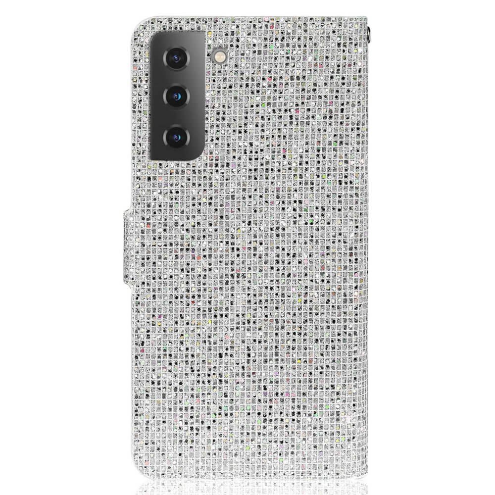 Galaxy S23  - Custodia in Pelle Glitterata