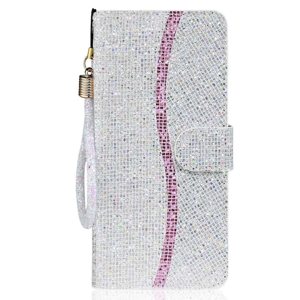 Galaxy S23+ - Custodia In Pelle Glitterata