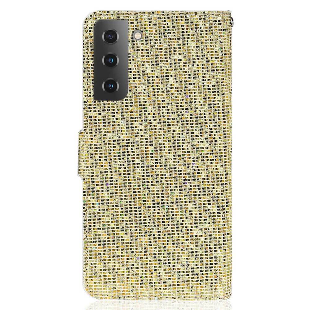 Galaxy S23+ - Custodia In Pelle Glitterata