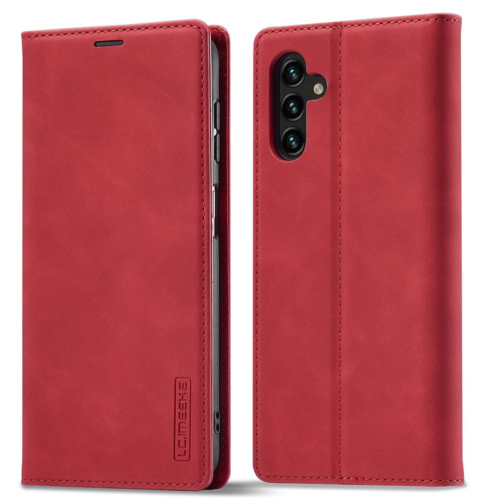 Galaxy A17 - LC.IMEEKE Custodia Flip Case Vintage