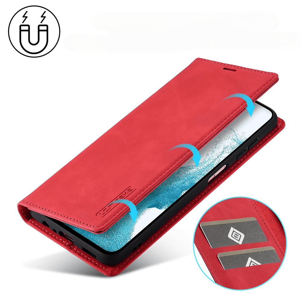 Galaxy A17 - LC.IMEEKE Custodia Flip Case Vintage