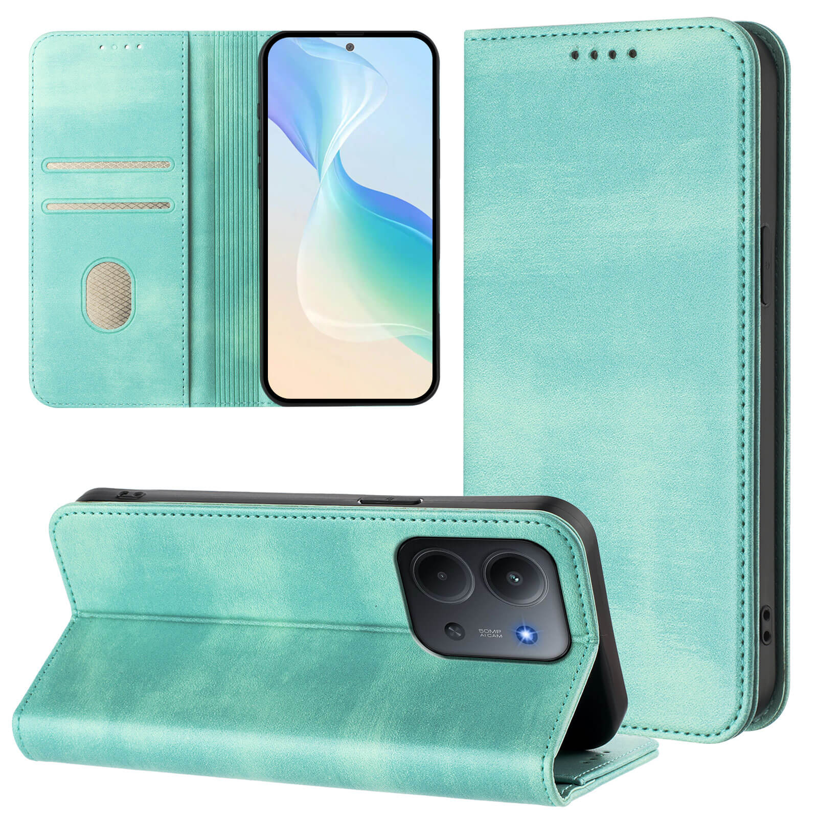 Xiaomi Redmi 15C - Vintage Flip Case