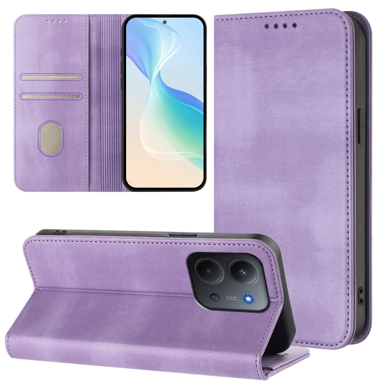 Xiaomi Redmi 15C - Vintage Flip Case