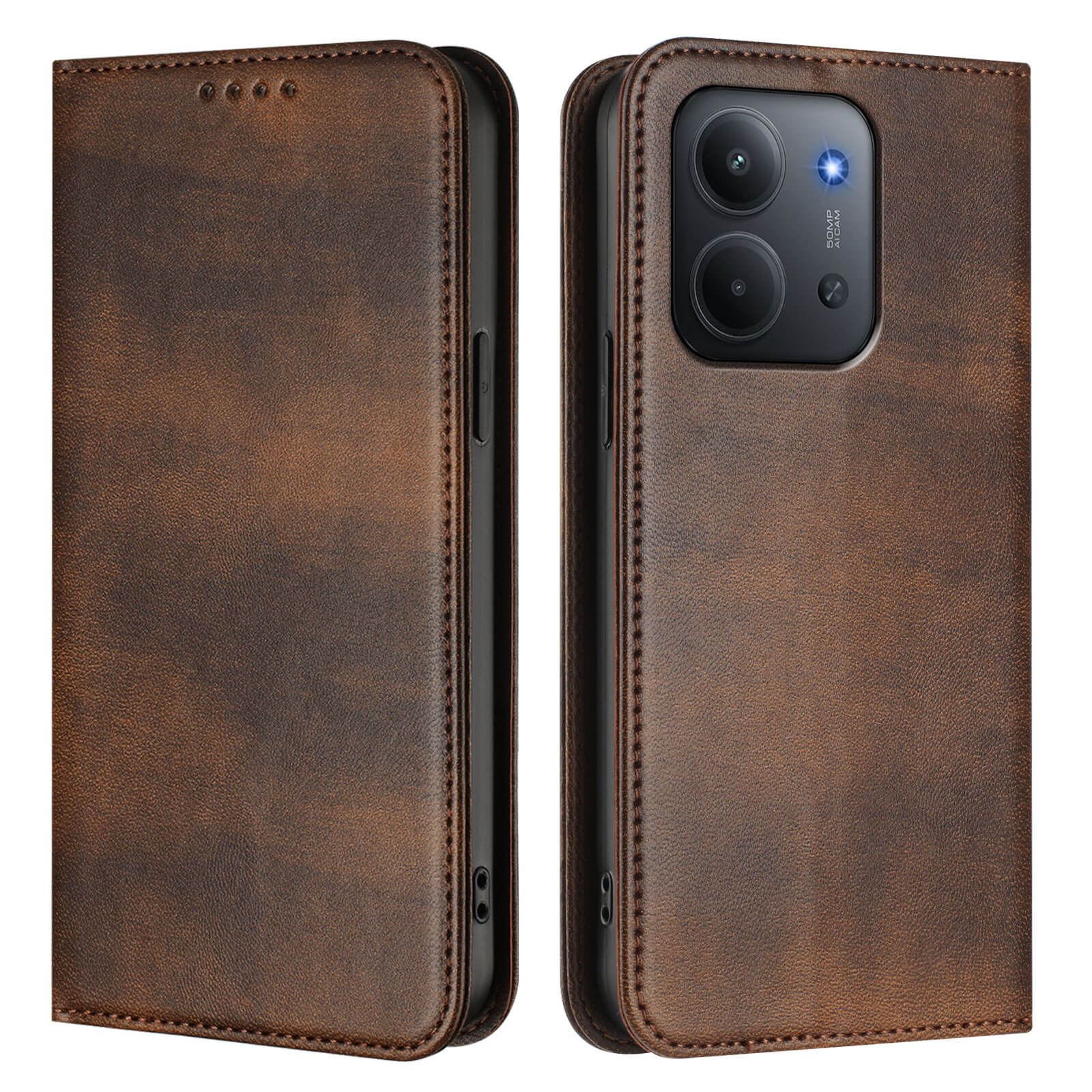 Xiaomi Redmi 15C - Vintage Flip Case