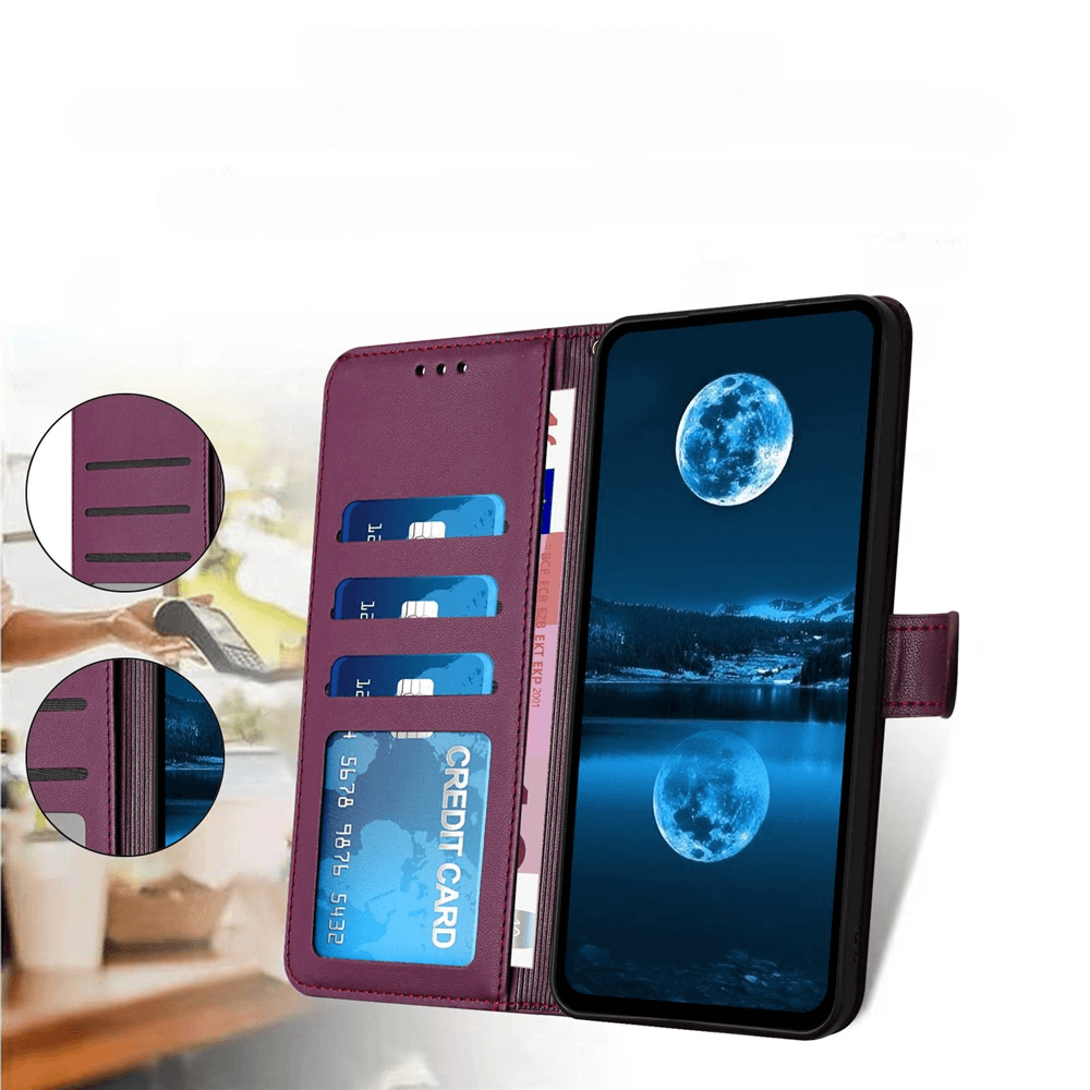 Galaxy S25 FE - Elegantes Hüllen Etui mit Handschlaufe