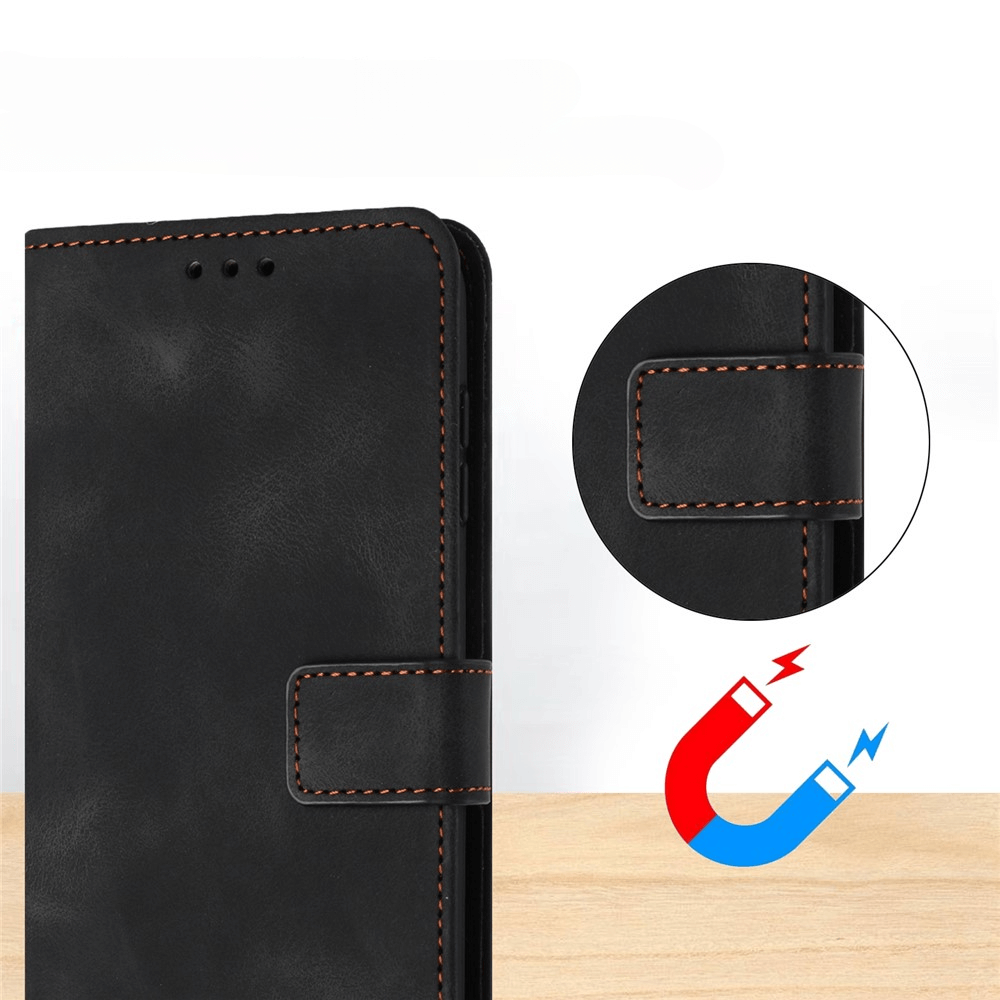 Galaxy S25 FE - Custodia in pelle scamosciata dal design vintage