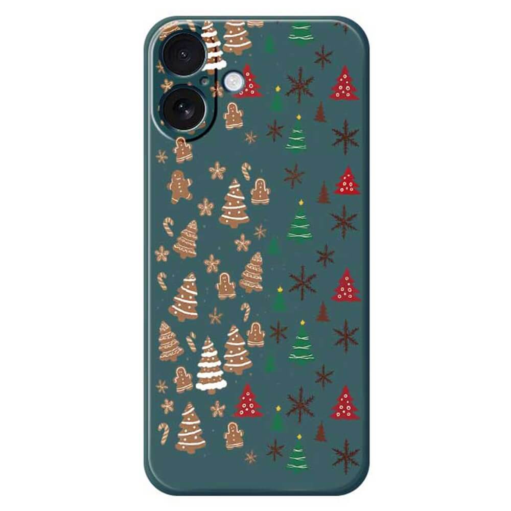 iPhone 17 - Coque en caoutchouc silicone Christmas