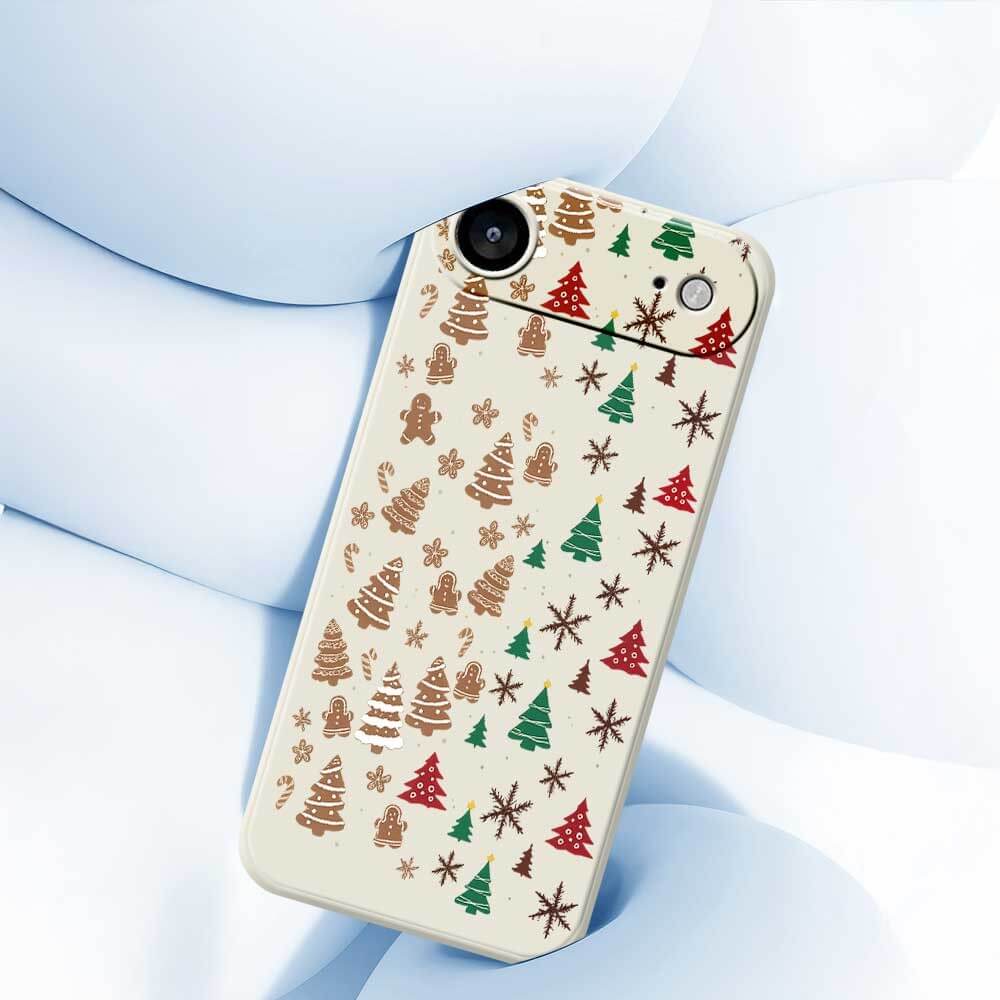 iPhone 17 Air - Silikon Gummi Hülle Christmas