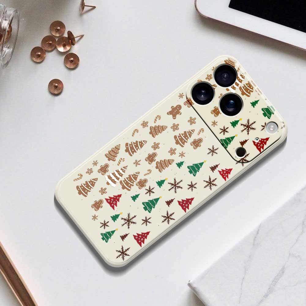iPhone 17 Pro - Silicone Rubber Case Christmas