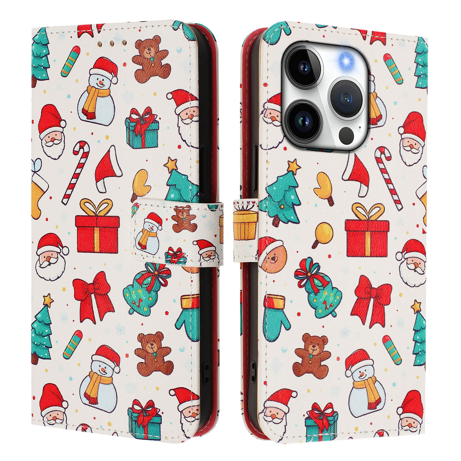 iPhone 16 Pro - Coque avec motif Noël