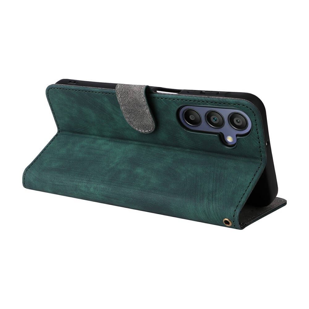 Galaxy A17 / A16 / A26 - Ledertasche mit RFID Blocker