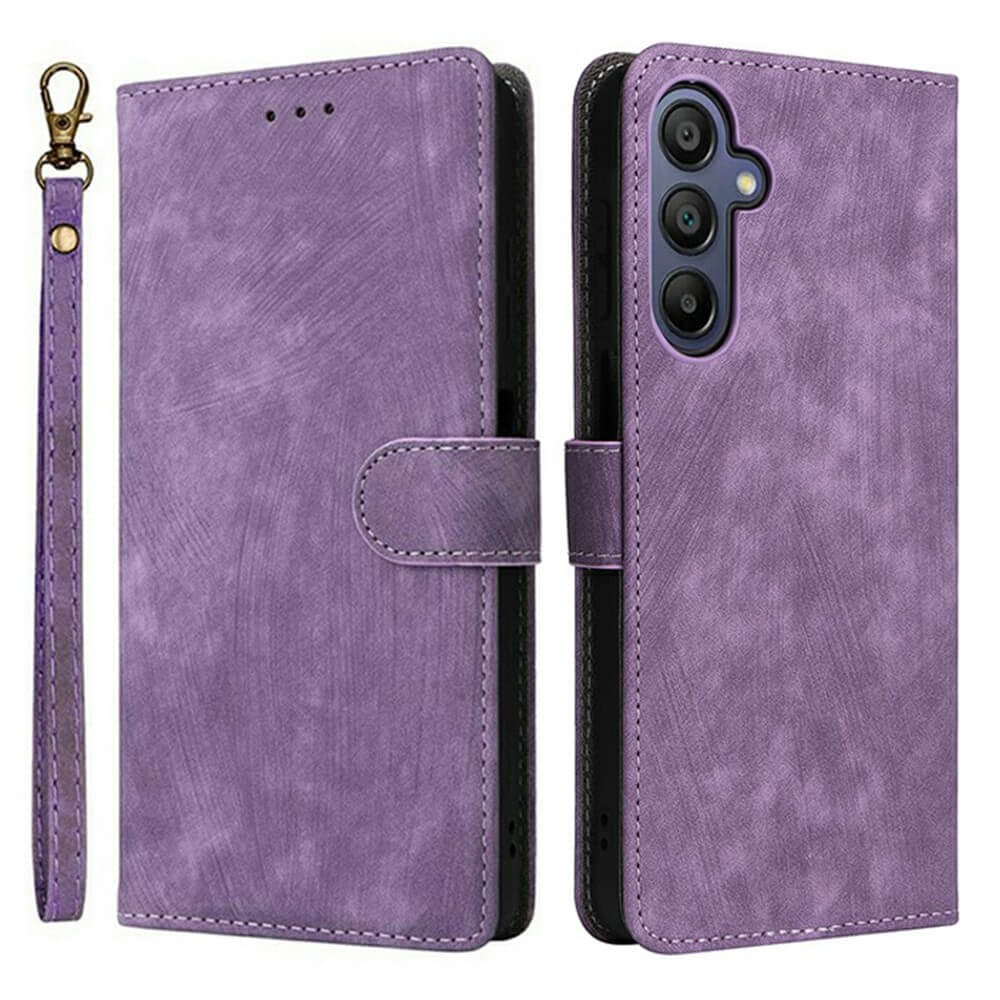 Galaxy A17 / A16 / A26 - Ledertasche mit RFID Blocker