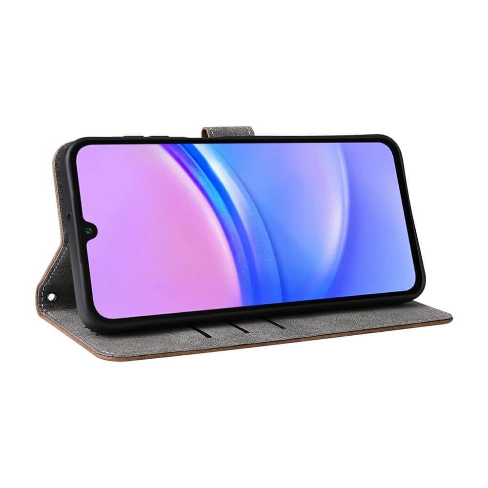 Galaxy A17 / A16 / A26 - Ledertasche mit RFID Blocker