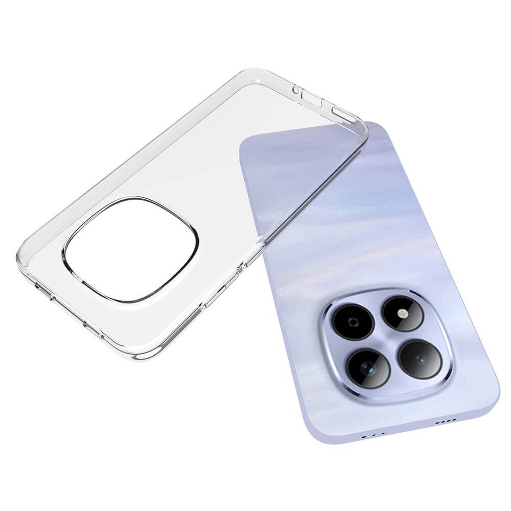 Xiaomi Redmi Note 15 Pro 5G - Silikon Gummi Case transparent