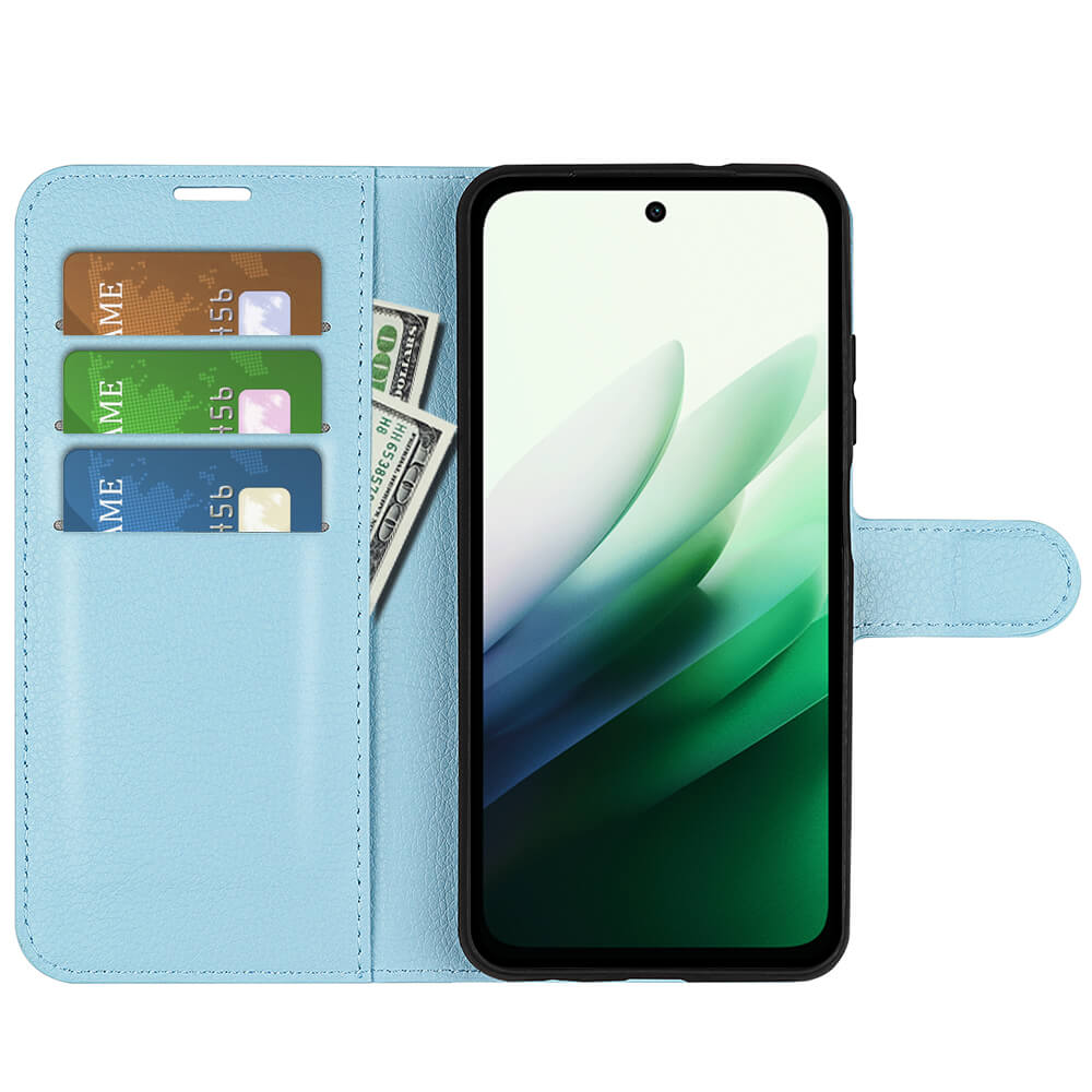 Xiaomi Redmi 15 - Leder Etui Hülle