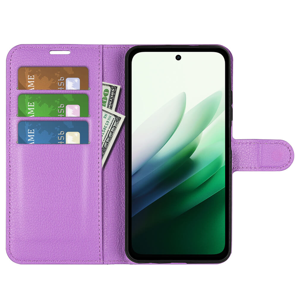 Xiaomi Redmi 15 - Leder Etui Hülle