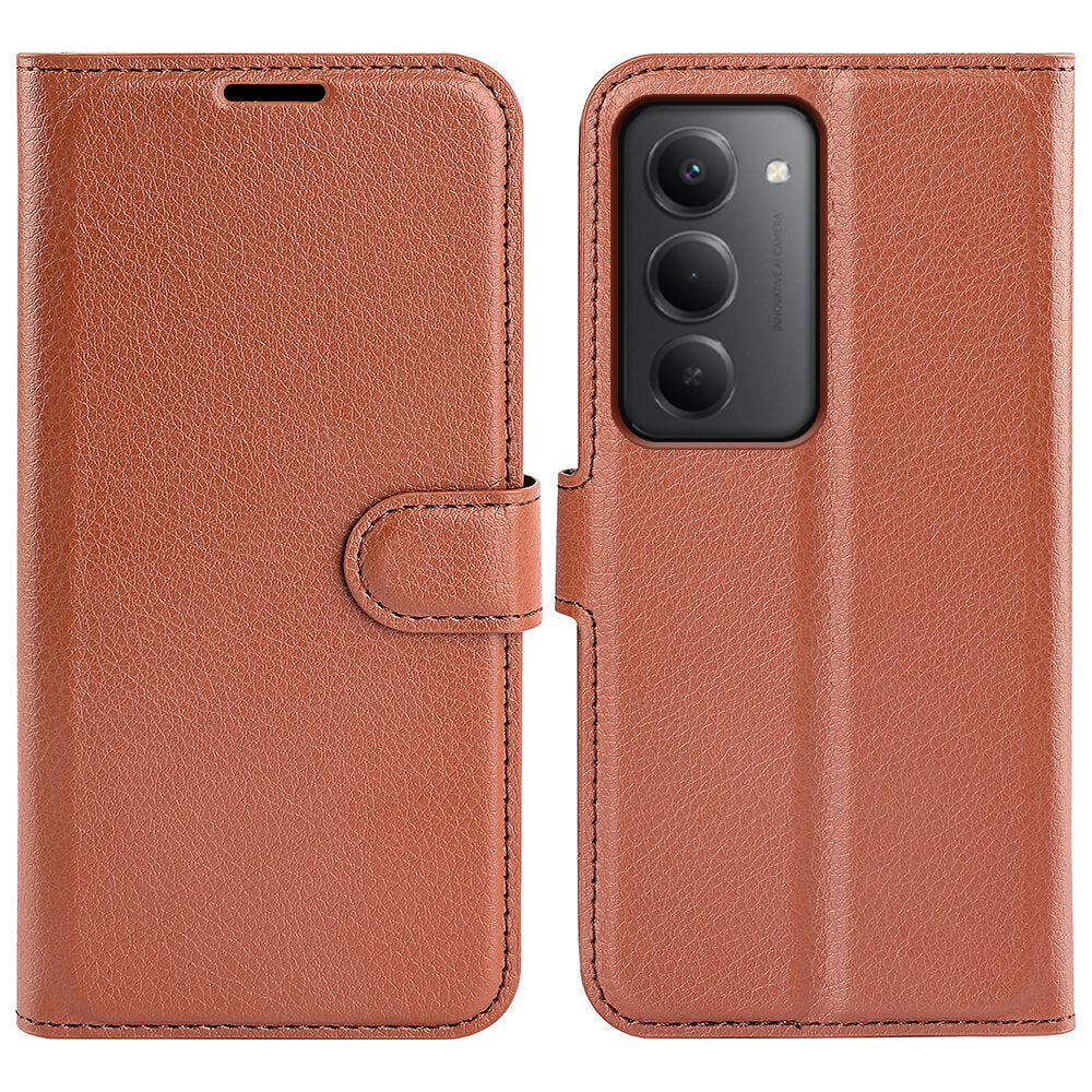 Xiaomi Redmi 15 - Leder Etui Hülle