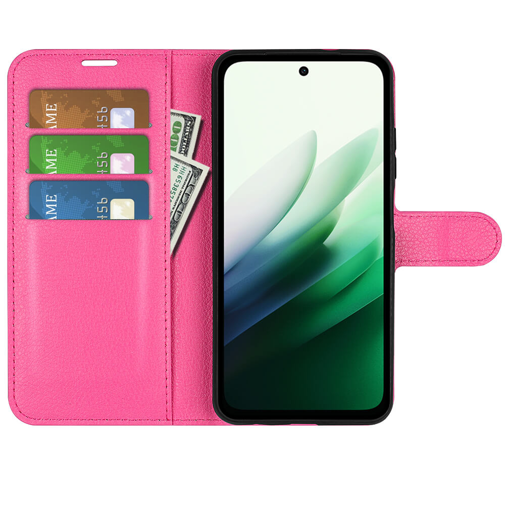 Xiaomi Redmi 15 - Leder Etui Hülle