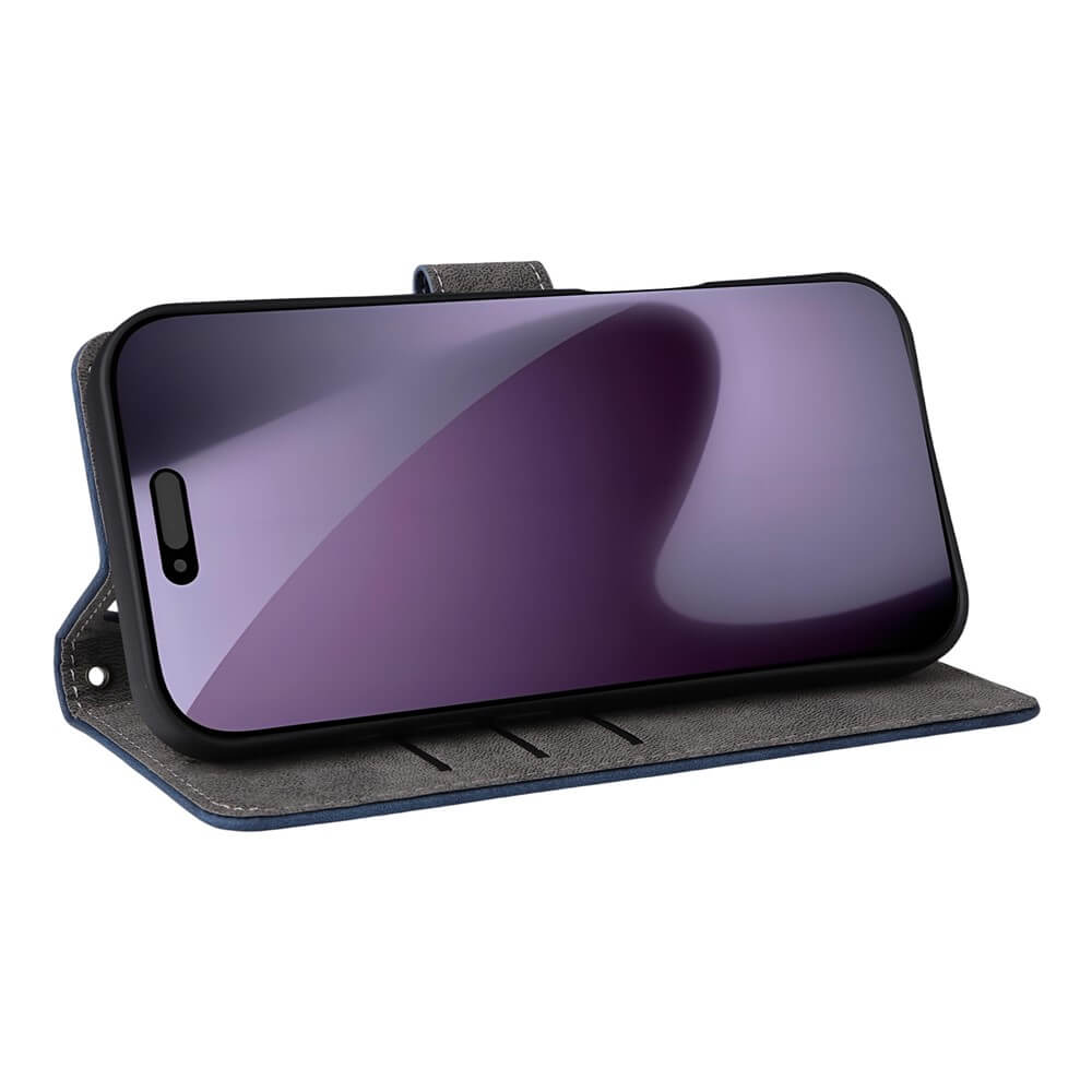 iPhone 17 Pro Max - Ledertasche mit RFID Blocker