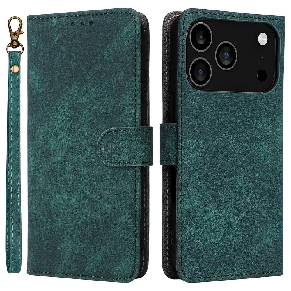 iPhone 17 Pro Max - Ledertasche mit RFID Blocker