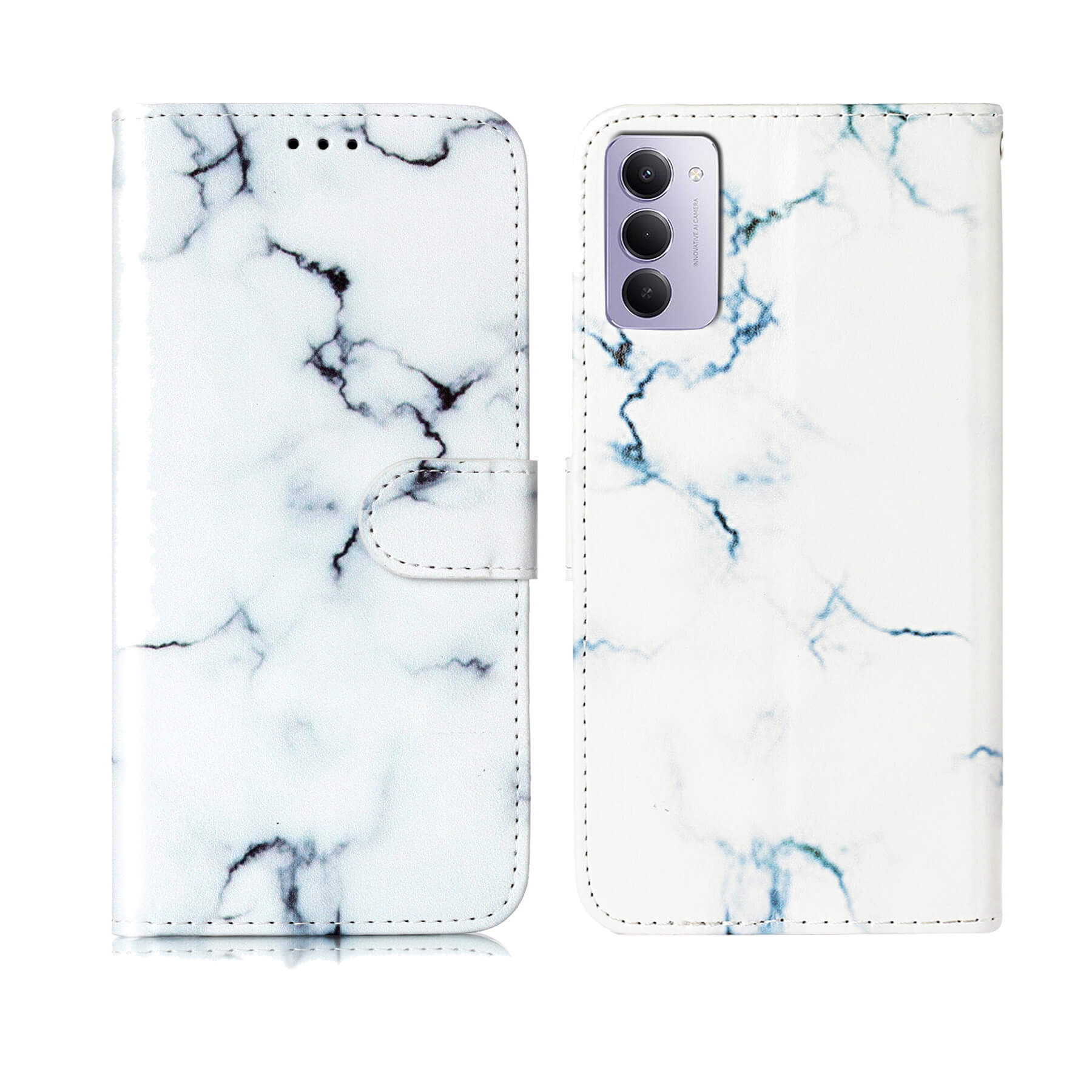 Xiaomi Redmi 15 - Custodia con motivo in Marble