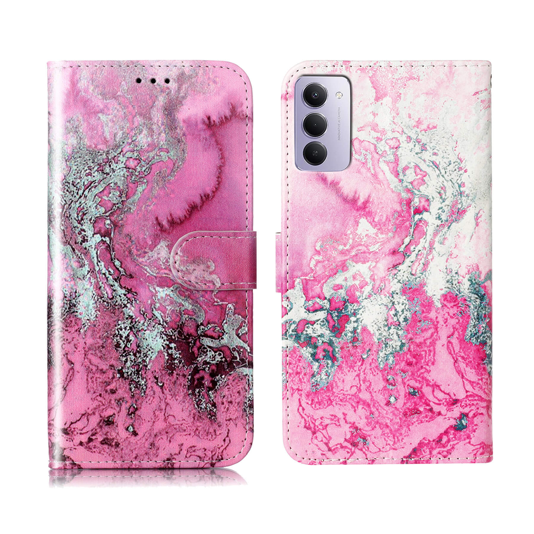 Xiaomi Redmi 15 - Custodia con motivo in Marble