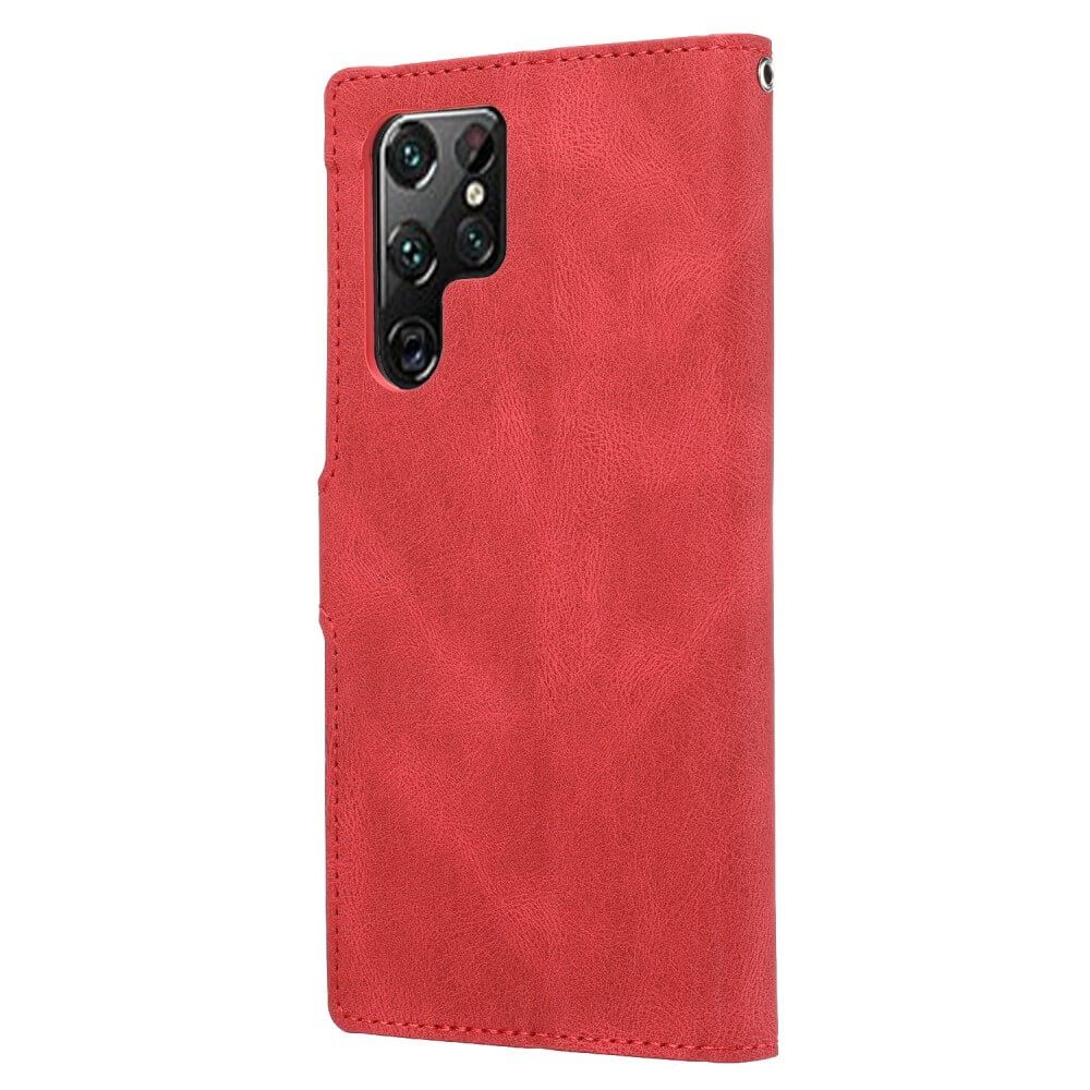 Galaxy S23 Ultra - Leather Case Cover