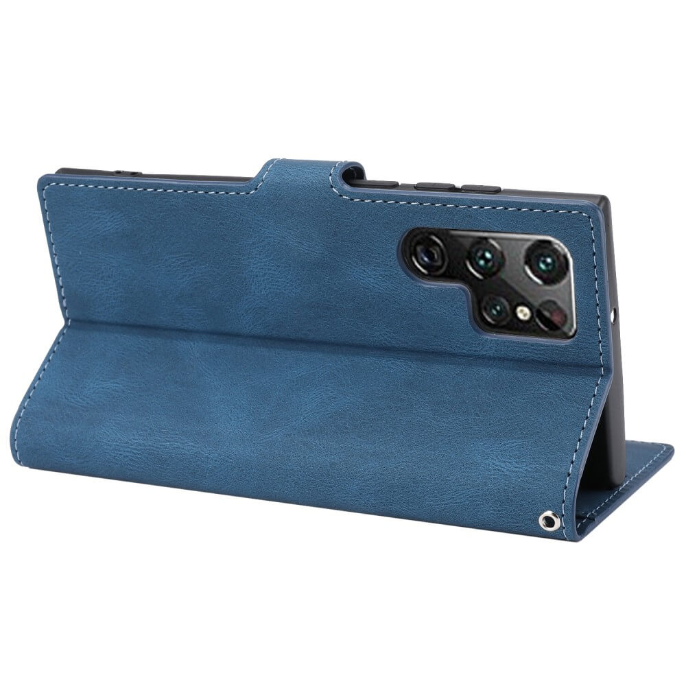 Galaxy S23 Ultra - Leather Case Cover