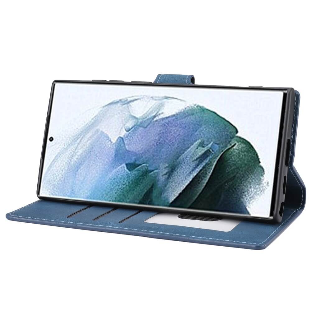 Galaxy S23 Ultra - Leather Case Cover