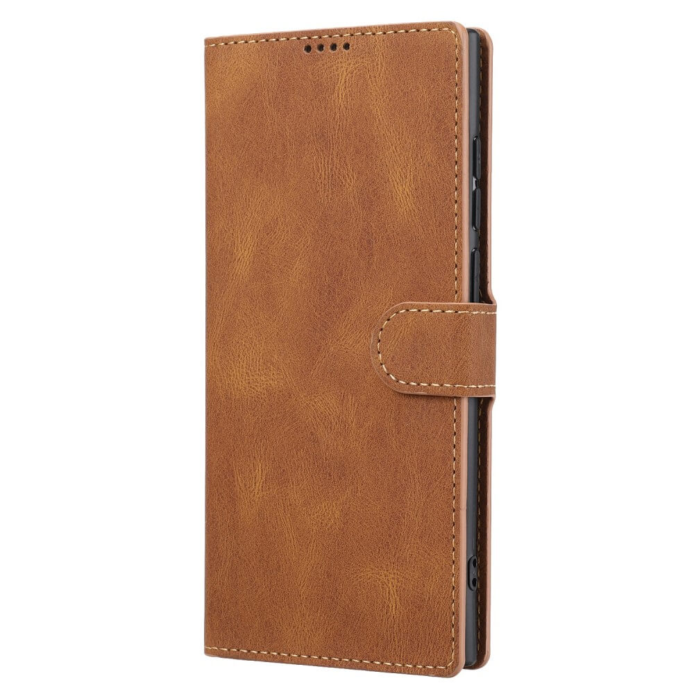 Galaxy S23 Ultra - Leather Case Cover