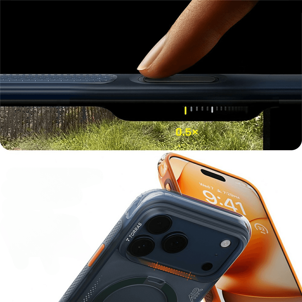 iPhone 17 Pro - TORRAS Ostand Q3 Air Series