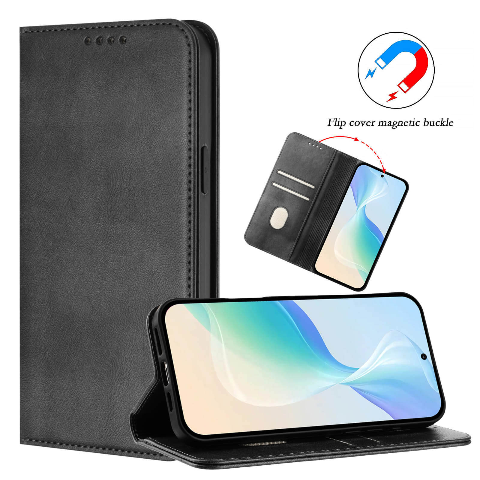 Xiaomi Redmi Note 15 5G - Flip Case with RFID Blocker