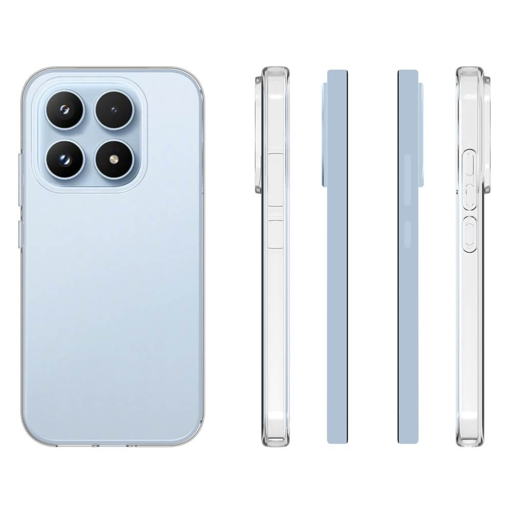 Xiaomi 17 - Coque en caoutchouc silicone transparente