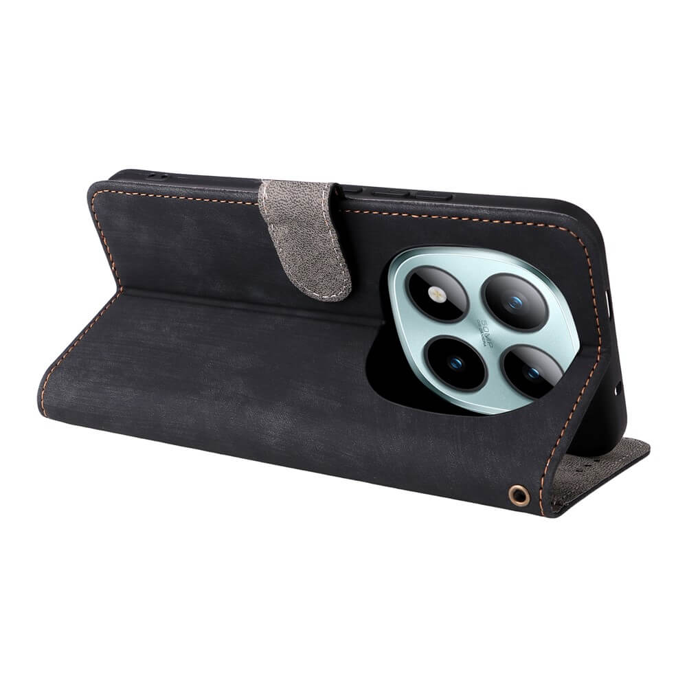 Xiaomi Redmi Note 15 Pro 5G - Ledertasche mit RFID Blocker