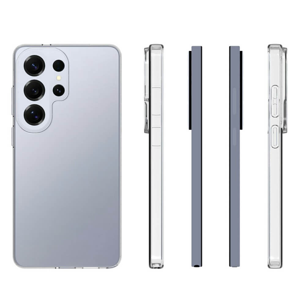 Galaxy S26 Ultra - Coque en caoutchouc silicone transparente