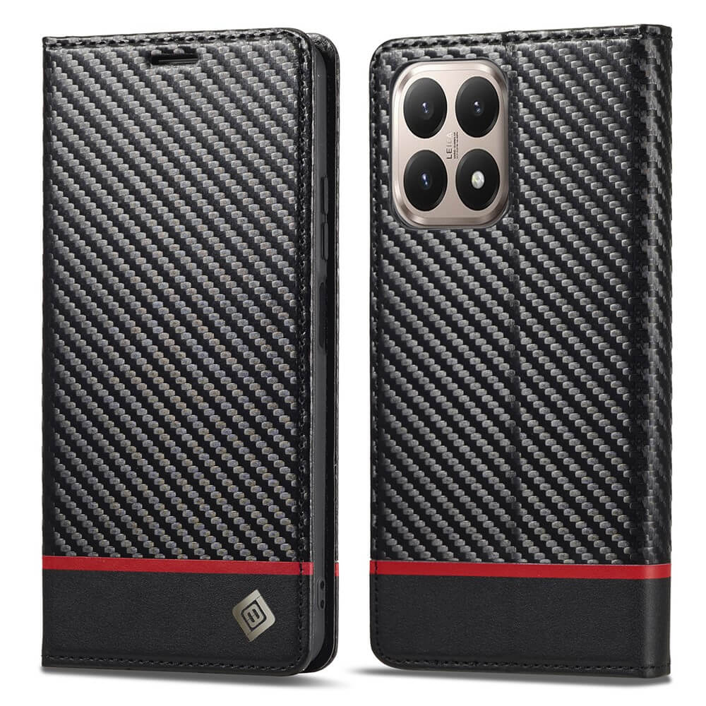 Xiaomi 15T - LC.IMEEKE Coque Carbon Fiber